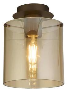 Searchlight 88911-1MO - Stropné svietidlo SWEDEN 1xE27/60W/230V pr.22 cm hnedé/dymové