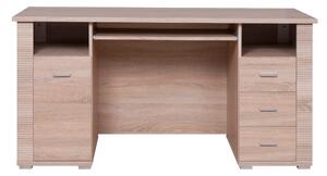 KONDELA PC stôl typ 22, dub sonoma, GRAND