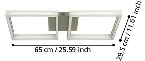 Eglo 99785 - LED Stropné svietidlo ALTAFLOR 2xLED/11,2W/230V matný chróm