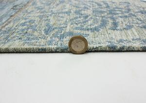 Flair Rugs koberce AKCIA: 120x170 cm Kusový koberec Manhattan Patchwork Chenile Duck Egg - 120x170 cm