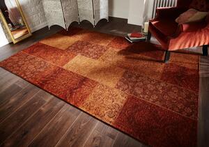 Flair Rugs koberce Kusový koberec Manhattan Patchwork Chenile Terracotta - 200x290 cm