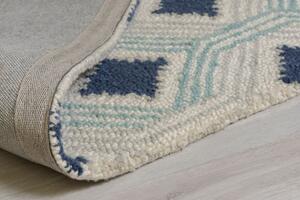 Flair Rugs koberce Kusový koberec Nappa Marco Blue - 160x230 cm