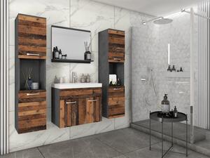 Kúpeľňová zostava s umývadlom ZORAIDA XL - matera / old style + sifón ZDARMA