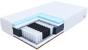 Taštičkový matrac LAVAL JERSEY 90x200 cm s kokosom 19cm