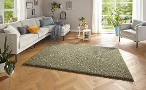 Mint Rugs - Hanse Home koberce AKCIA: 80x150 cm Kusový koberec Retro 105199 Forest Green, Cream - 80x150 cm