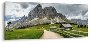 Obraz - V rakúskych horách (120x50 cm)