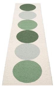 Zeleno-krémový vnútorný a vonkajší behúň 70x280 cm Otto Herb – Pappelina