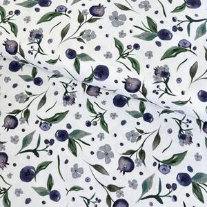Metráž Obrusovina Deko š.140 cm - Blueberry