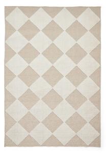 Bielo-béžový prateľný koberec 80x150 cm Lyna Beige&White – Think Rugs