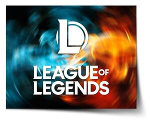 Sablio Plagát League of Legends Glow - 60x40 cm
