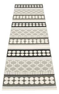 Sivo-krémový vnútorný a vonkajší behúň 70x270 cm Asta Warm Grey – Pappelina