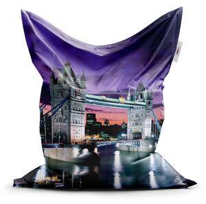 Sablio Sedací vak Tower Bridge - 150x100 cm