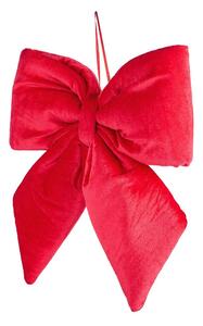 PRESENT Spevnená mašľa 30 cm - červená