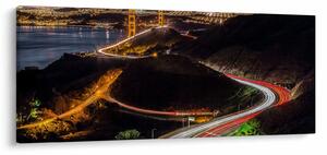 Obraz - Golden Gate Bridge (120x50 cm)