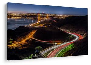 Obraz - Golden Gate Bridge (90x60 cm)