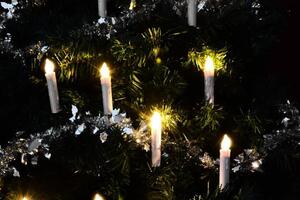Vianočné sviečky na stromček - bezdrôtové, 10 ks