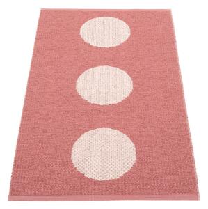 Svetločervený vnútorný a vonkajší koberec 70x120 cm Vera Pop Blush – Pappelina
