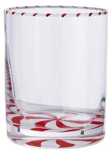 SWIRL Pohár 270 ml - červená/biela