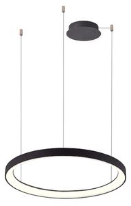 Moderný LED luster Agnes 78 stmievateľné čierne