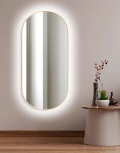 Zrkadlo Zeta SLIM Wood LED Ambient 60 x 80 cm