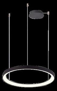 Moderný LED luster Agnes 58 stmievateľné čierne