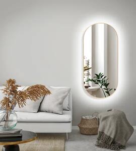 Zrkadlo Zeta SLIM Wood LED Ambient 60 x 150 cm