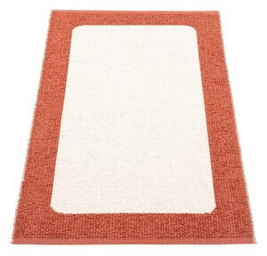 Vnútorný a vonkajší koberec v tehlovo-krémovej farbe 70x120 cm Ilda Brick – Pappelina