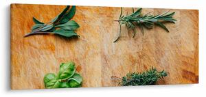 Obraz - Bylinky (120x50 cm)