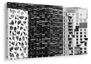 Obraz čiernobiele architektúry (90x60 cm)