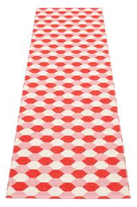 Červený vnútorný a vonkajší behúň 70x250 cm Dana Coral – Pappelina