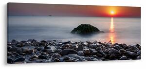 Obraz - Na pobreží (120x50 cm)