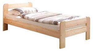 Lakovaná posteľ z masívu Bert - 90x200cm