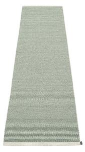 Svetlozelený vnútorný a vonkajší behúň 70x300 cm Mono Sage Army – Pappelina