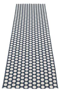 Tmavomodrý vnútorný a vonkajší behúň 70x250 cm Noa Dark Blue – Pappelina