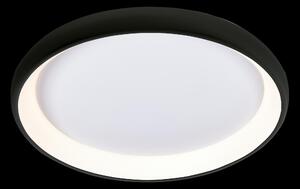 Moderné stropné svietidlo Antonio 81 čierna CCT s diaľkovým ovládaním