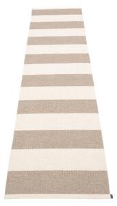 Béžovo-krémový vnútorný a vonkajší behúň 70x300 cm Bob Mud Vanilla – Pappelina