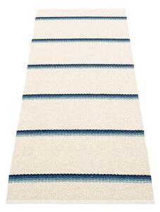 Modro-krémový vnútorný a vonkajší behúň 70x180 cm Olle Blue Vanilla – Pappelina