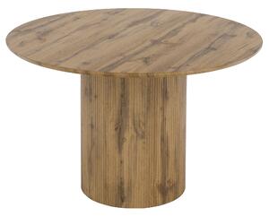 Kondela Jedálenský stôl, dub, priemer 120 cm, MAHIR TYP 2