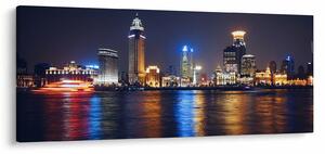 Obraz - Reflekce noci (120x50 cm)