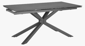 JEDÁLENSKÝ STÔL, tmavosivá, 160/90/75 cm P & B - Stoly, Online Only