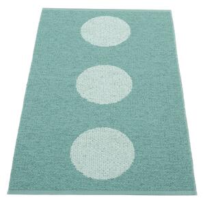 Tyrkysový vnútorný a vonkajší koberec 70x120 cm Vera Pop Jade – Pappelina