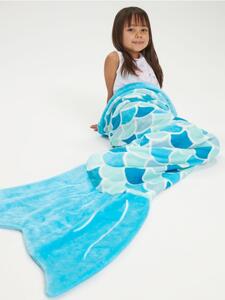 Sinsay - Deka v tvare chvosta morskej panny - svetlomodrá