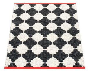 Čierno-biely vnútorný a vonkajší koberec 70x90 cm Marre Black Coral – Pappelina