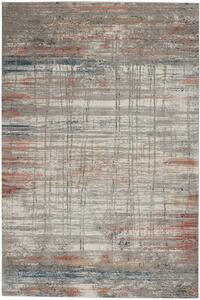 Koberec RUSTIC TEXTURE 12 IVORY/BLUE