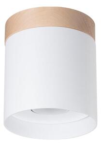 Sollux SL.1348 - Bodové svietidlo RIF 1xGU10/10W/230V pr. 12 cm biela