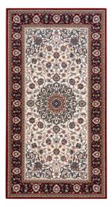 Koberec NAIN Ornament, ramka 6635/51036 béž / bordo