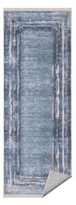 Modrý koberec behúň 80x200 cm - Mila Home