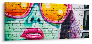 Obraz - Graffiti (120x50 cm)