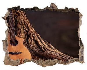 Fotoobraz díra na stěnu Akustická gitara nd-k-75669233