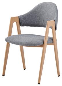 Jedálenská stolička sivá DCL-F4062 GREY2